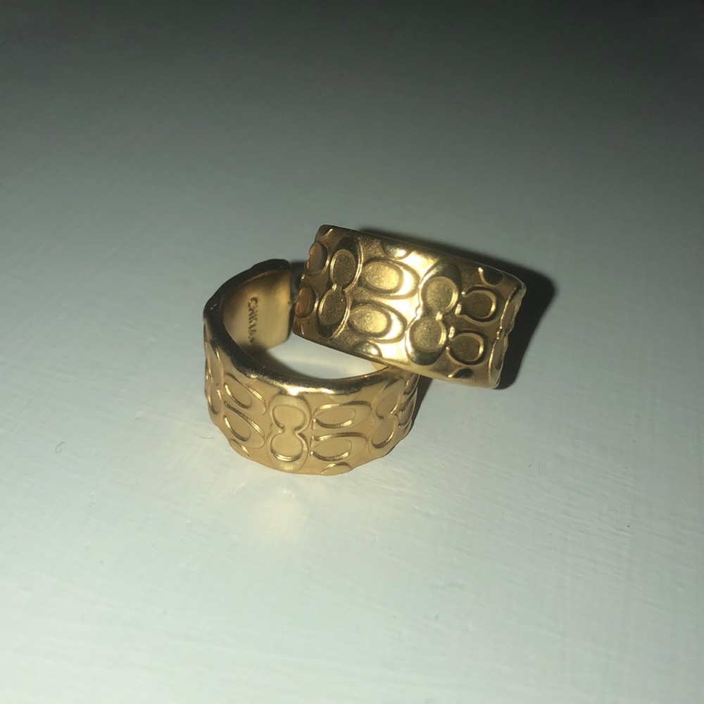 GOLD COACH EARRINGS